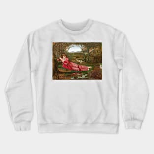 Song Without Words - John Melhuish Strudwick Crewneck Sweatshirt